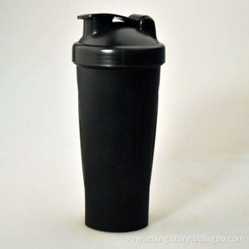 Protein Shaker Bottle with Plastic or 304 Stainless Steel Mixing Ball